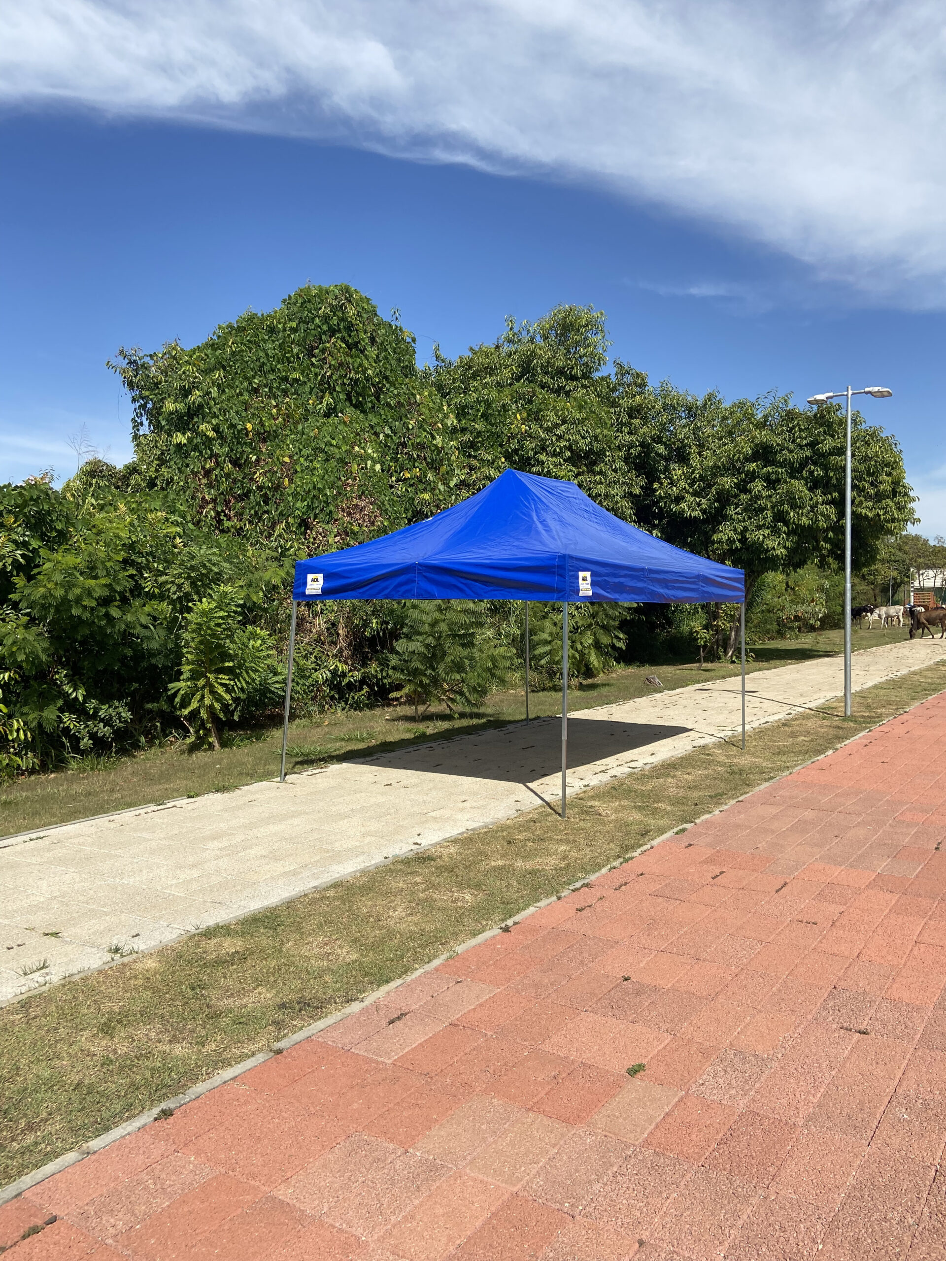 Tenda Sanfonada PVC 4,5x3 - Imagem 5