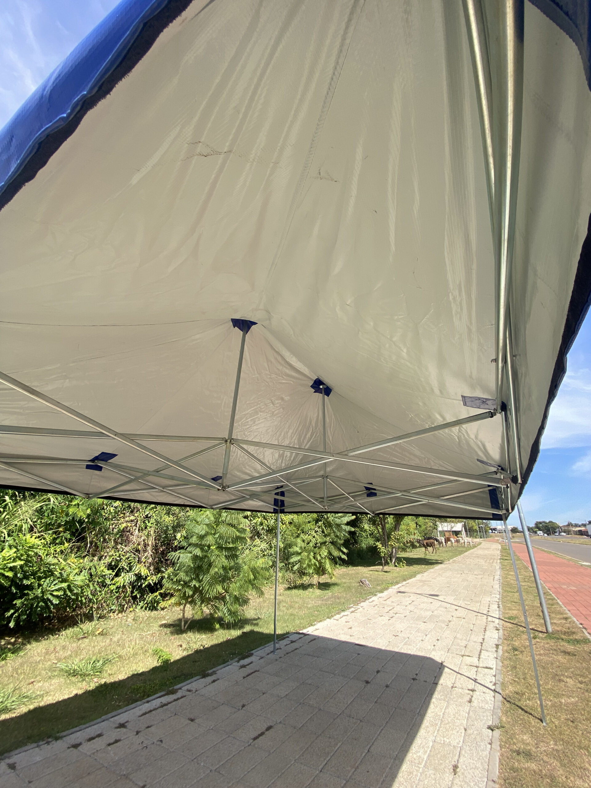 Tenda Sanfonada PVC 4,5x3 - Imagem 6