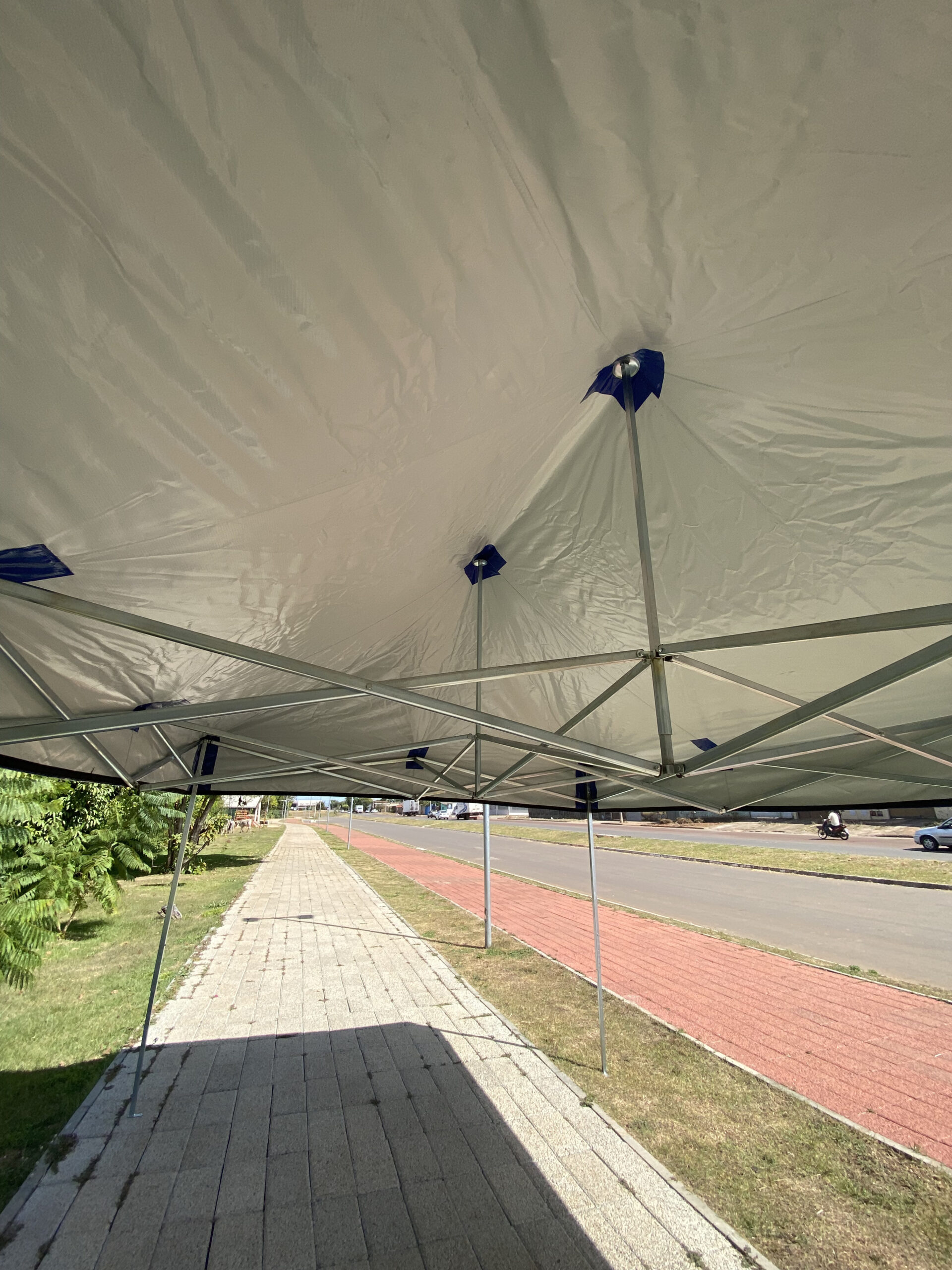 Tenda Sanfonada PVC 4,5x3 - Imagem 8