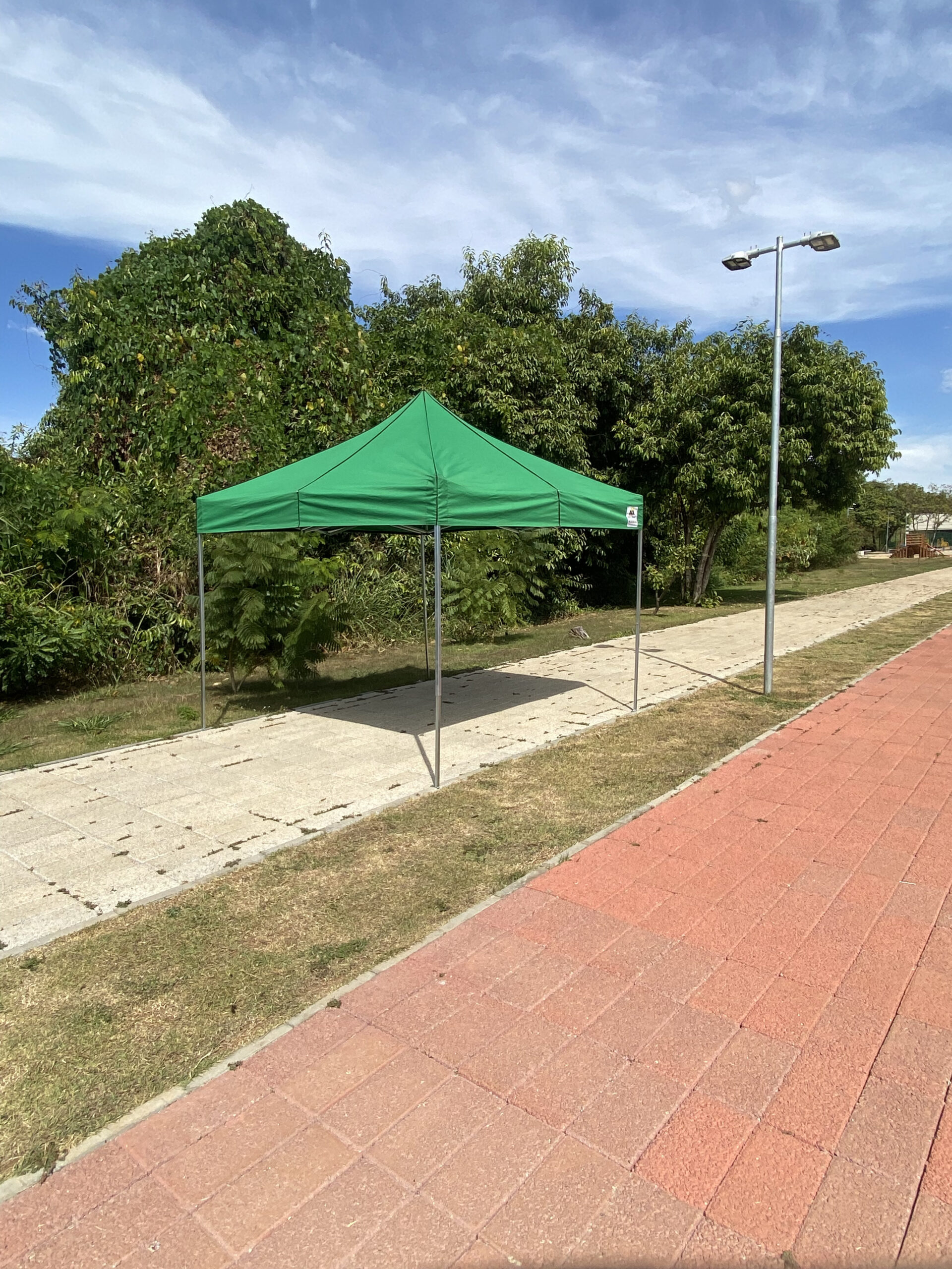 Tenda Sanfonada Nylon 3x3 - Imagem 2