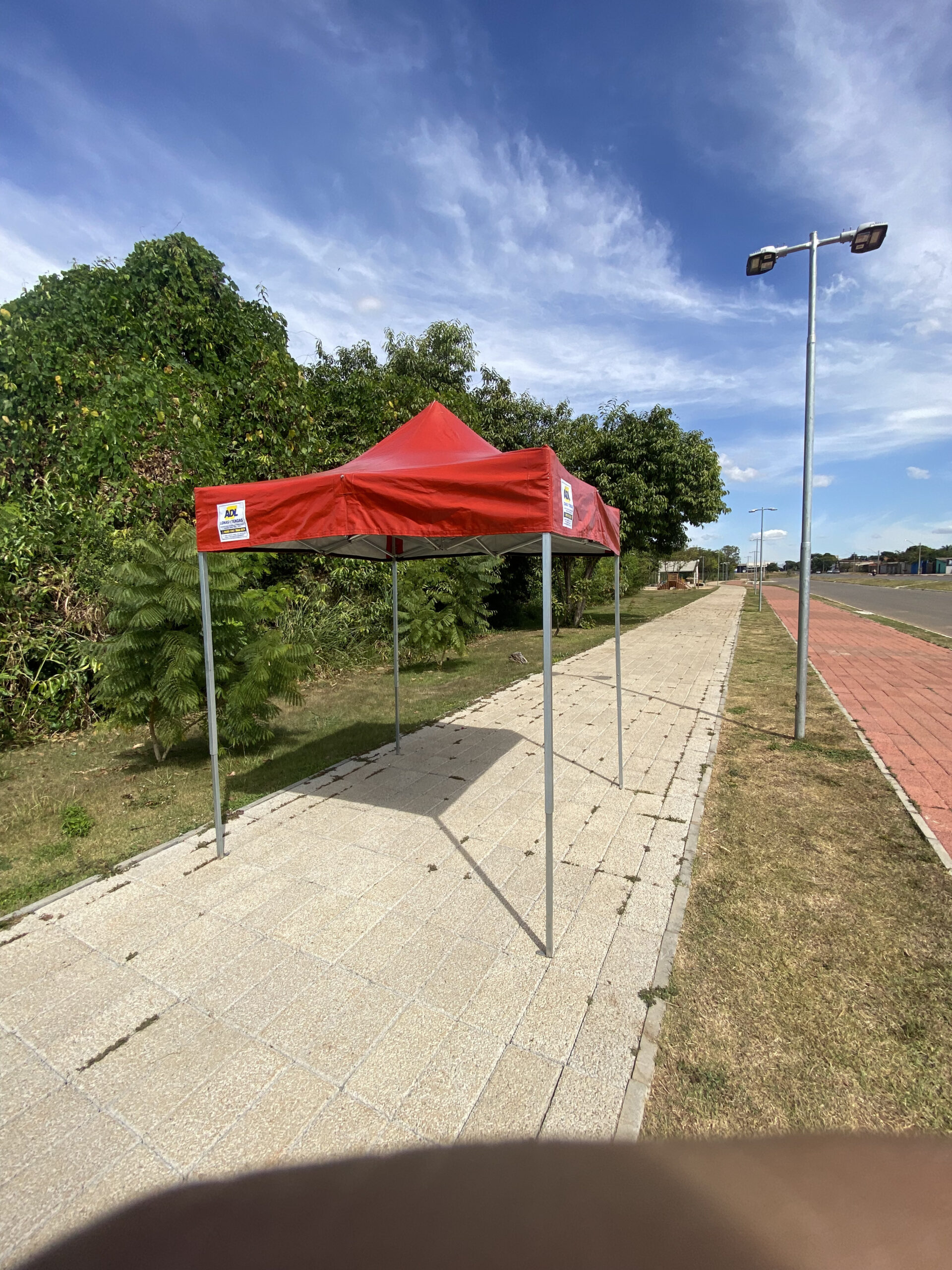 Tenda Sanfonada 3x3 PVC - Imagem 4